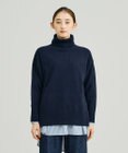 J.PRESS YORK STREET 【WOMEN】ウールカシミヤ タートルニット