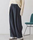 AMERICAN HOLIC リボン付きタックワイドパンツ