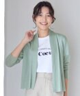 Tiaclasse 【小倉優子さん着用・UVケア・接触冷感】ショートトッパーカーディガン