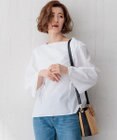 23区 S 【Oggi4月号掲載/洗える】CANCLINI デザインスリーブ ブラウス
