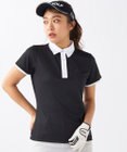 FILA GOLF／marie claire 【FILA GOLF】アクセントカラー半袖ポロシャツ