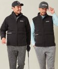 23区GOLF 【MEN】【防風/撥水/ストレッチ】【袖取り外しで2WAY】キルティング ブルゾン