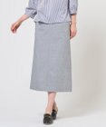 J.PRESS LADIES TCリネン ドライツイル ナロー スカート
