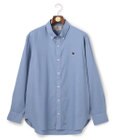 J.PRESS MEN 【KING SIZE】【IVY COLLECTION】バックブルチェックガーメントダイ シャツ / B.D.