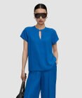 JOSEPH クレープ　ブラウス　DONNA