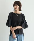 YECCA VECCA シアースリーブカットソー