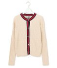 J.PRESS YORK STREET 【WOMEN】コットンベーシック ニットカーディガン