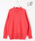 23区 【R(アール)】カシミヤブレンド ロールネックニット