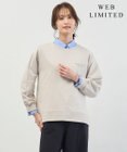 J.PRESS LADIES L 【WEB限定】ロゴ裏毛 スウェット