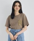 自由区 【色違いで揃える方多数・着回し力抜群】スパングルポケットＴシャツ
