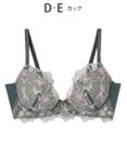 AMPHI ブラジャー 自然なまるみのあるバストシルエット 背中の段差ができにくい整える機能のブラ 【ふわふわブラ】 ブラ BYJ380 アンフィ／ワコール