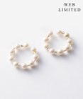 J.PRESS LADIES 【WEB限定・2way・2set】パール イヤカフ リング