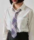 WEGO 【SCHOOLITEM】チェックスクールネクタイ