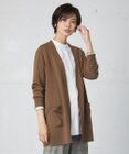 J.PRESS LADIES S 【洗える】KNIT BASIC ロング カーディガン