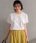 23区 【洗える】ALBINIコーコラン シャツテール Tシャツ
