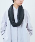 AND WOOL 〈上質な素材と手仕事から生まれた優しいニット〉カシミヤ100%のスヌード