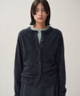 ATON ROYAL CASHMERE FUR | クルーネックカーディガン