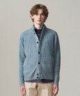 J.PRESS MEN 【Cash Lamb’s Wool】ハイネックケーブルカーディガンニット