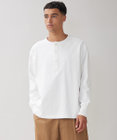 UNFILO MENS コットン ヘンリーネックTEE [23年秋冬商品]