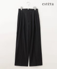 23区 【エステータ】ウールトロストレッチ パンツ