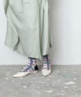 TRICOTE CHECK LINK SOCKS／チェックリンクソックス