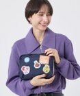 LeSportsac EXTRA LARGE RECTANGULAR COSMETIC/ピーナッツパッチワークコスメティック
