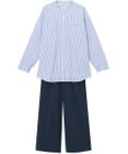 ワコール／睡眠科学 パジャマ 長袖 長ズボン 綿混(本体) ここちよく眠れる 寝返りしやすい レディース YDX509 睡眠科学／ワコール