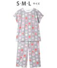 tsumori chisato SLEEP ツモリチサト パジャマ 3分袖 半袖 8分丈 綿100%(本体) 天竺素材 レディース UDT156 /ワコール
