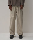 ATON LIGHT TC GABARDINE | ウォッシュドワイドパンツ - UNISEX