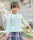 ANY KIDS ガーリーアート 長袖Tシャツ
