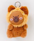 WEGO ぷっくりカピバラぬいぐるみキーホルダー