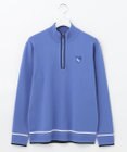 23区GOLF 【MEN】ハーフジップ ニットソー