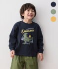 ANY KIDS 恐竜プリント 長袖Tシャツ