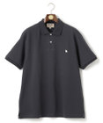 J.PRESS MEN 【KING SIZE】【大人気 】バックブルカノコレジメン ポロシャツ