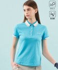 23区GOLF 【WOMEN】【UVケア・吸水速乾】ハニカムカノコ 半袖ポロシャツ