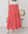 AMERICAN HOLIC アイレット刺繍ティアードスカート