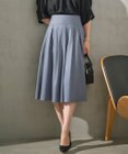 組曲 タックフレアカラースカート
