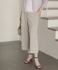 J.PRESS LADIES L 【洗える】GORIAN TWILL クロップド パンツ