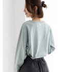 Te chichi 【泉 里香さん着用・Oggi.jp10/23掲載】シルケットロングスリーブTシャツ