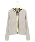 J.PRESS YORK STREET 【WOMEN】コットンベーシック ニットカーディガン