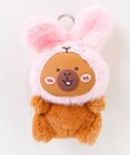 WEGO ぷっくりカピバラぬいぐるみキーホルダー