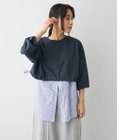 CRAFT STANDARD BOUTIQUE ポンチ＋布帛セットチュニック