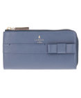 LANVIN en Bleu シャリテ コンパクトL字ファスナー長財布
