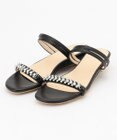ANY SIS 【23.5~24.0cm】ジュエル調2WAYフラット サンダル