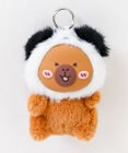 WEGO ぷっくりカピバラぬいぐるみキーホルダー