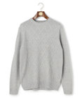 J.PRESS MEN 【WEB・一部店舗限定】ケーブルクルーネック ニット