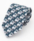 JOSEPH HOMME テクノハウンドトゥース　ネクタイ