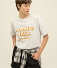 AMERICAN HOLIC 配色ロゴプリントTシャツ