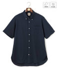 J.PRESS MEN 【KING SIZE】【吸水速乾 / 抗菌防臭 / 遮熱 / 防シワ】【J.PRESS OXFORD JERSEY】カノコインレイ半袖 シャツ / B.D.