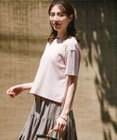 23区 S 【GLOW8月号掲載/接触冷感】半袖 クロップド IT TEE